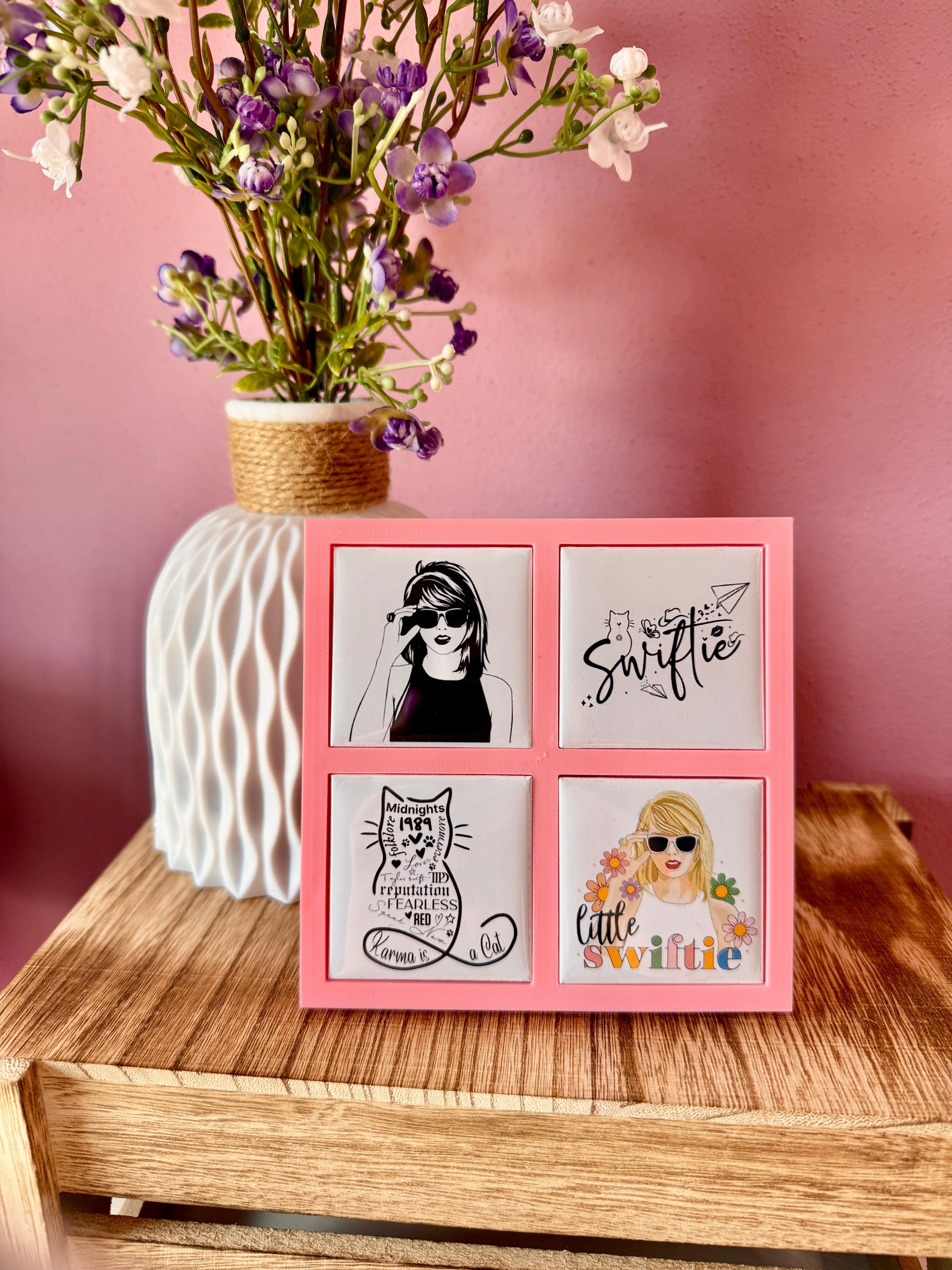 Swiftie Magnets & Frame | Taylor Swift Photo Display & Fan Gift