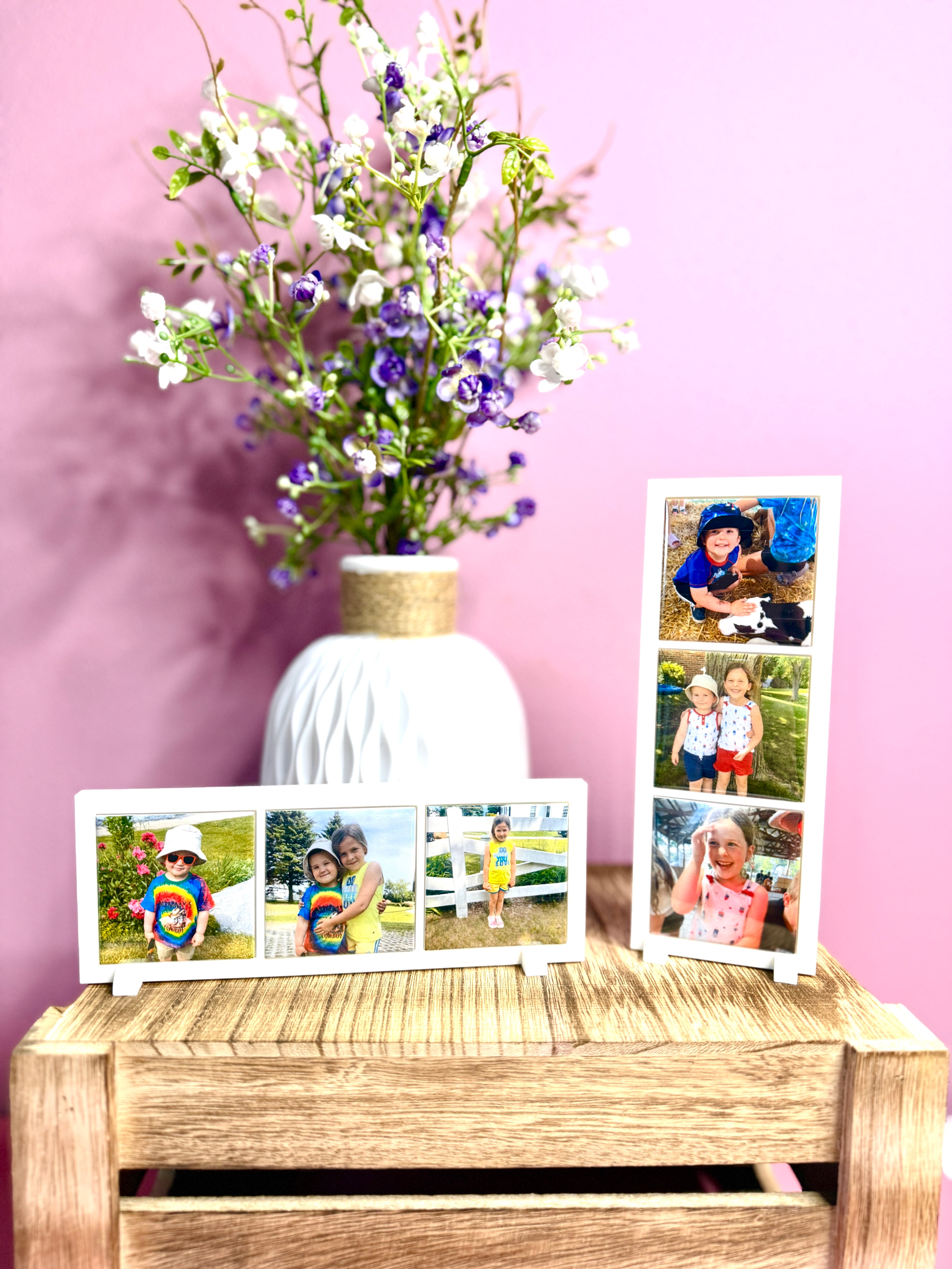 Medium Photo Magnet Frame - ✨3 FREE 2”x2” Custom Photo Magnets✨